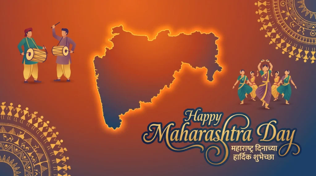 Happy Maharashtra Day Poster