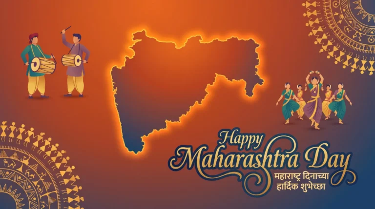 Happy Maharashtra Day Poster