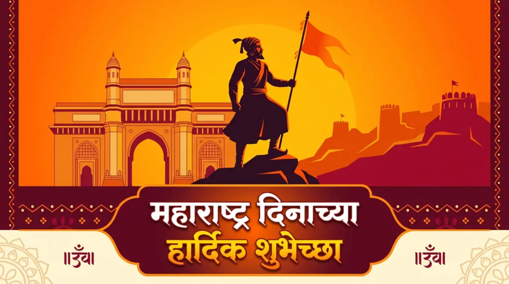 Maharashtra Day Wishes in Marathi