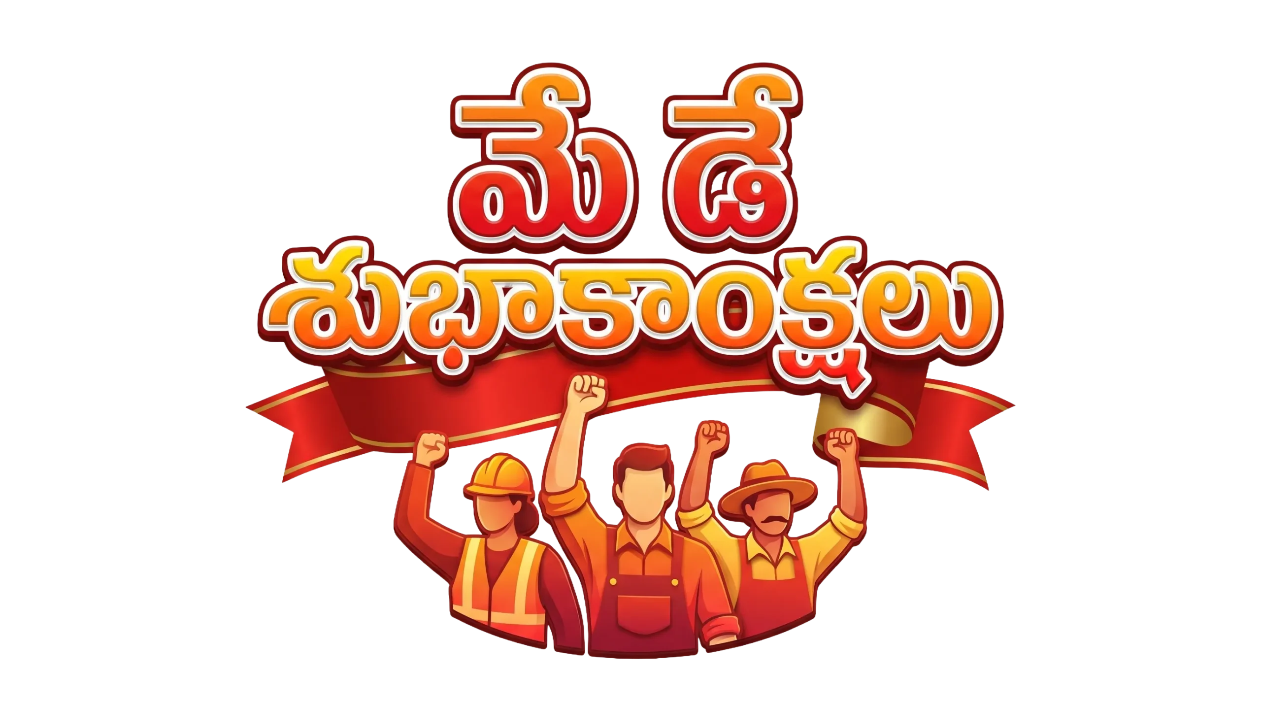 may day wishes png in telugu