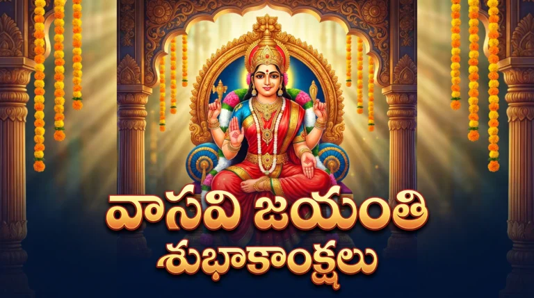 Vasavi Jayanthi Greeting Background