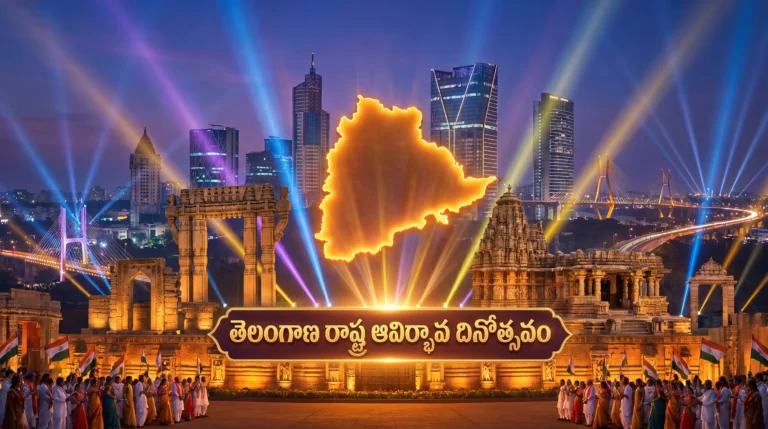 Epic Telangana Formation Day Poster