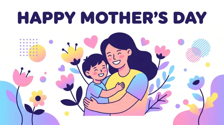 Happy Mother’s Day Vector image